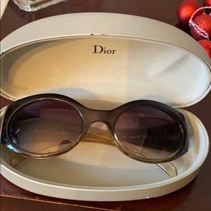 Dior ombré sunglasses with case